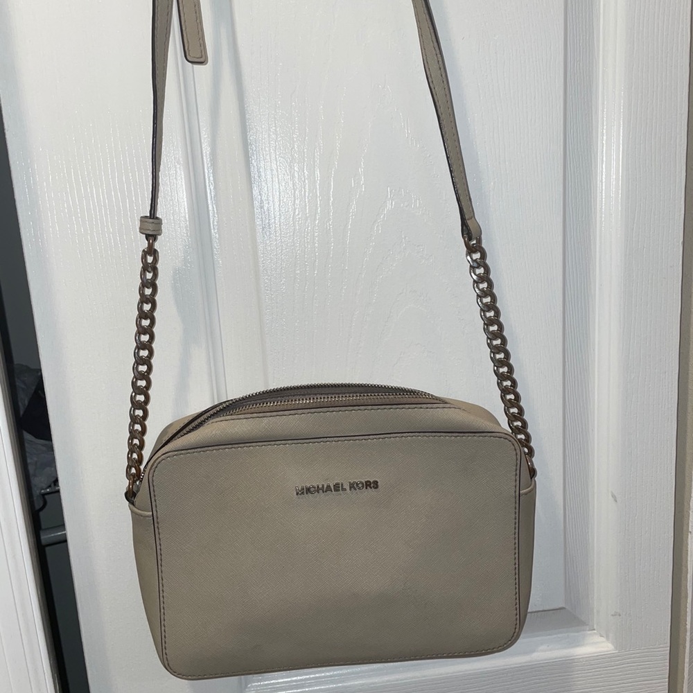Tan MK bag